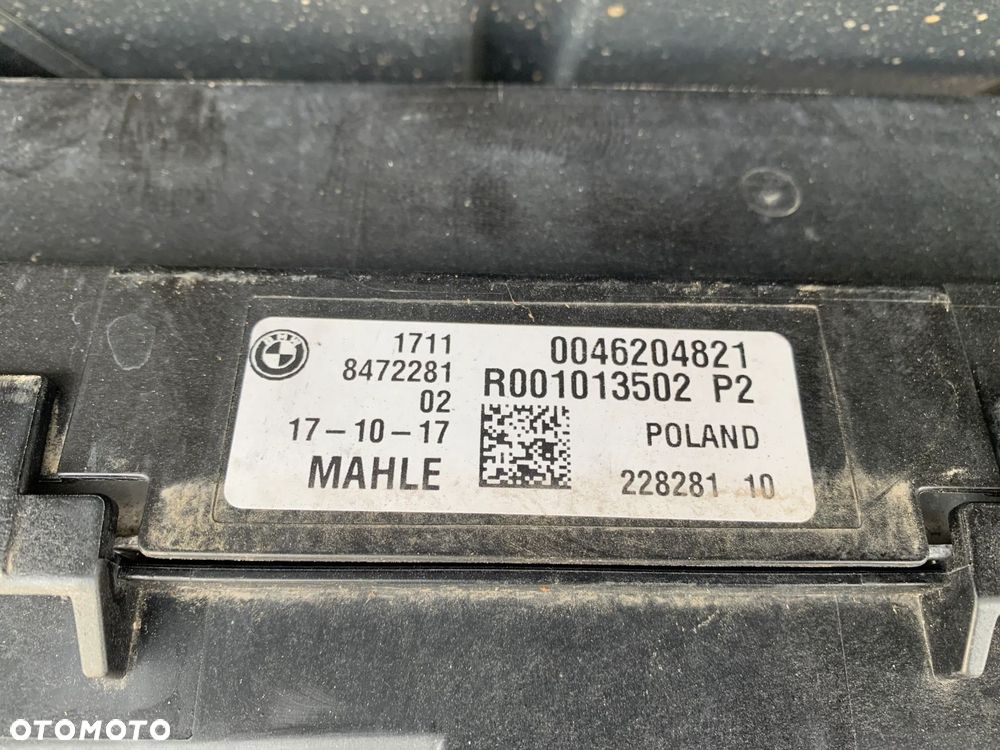 KOMPLET CHŁODNIC WENTYLATOR BMW G30 G31 G32 G11 G12 G14 G15 G16 3.0 DIESEL - 7