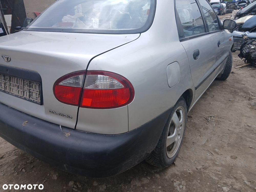 daewoo lanos 92u maska zderzak lampa grill błotnik drzwi zbiornik paliwa szyba lusterko klamka - 3