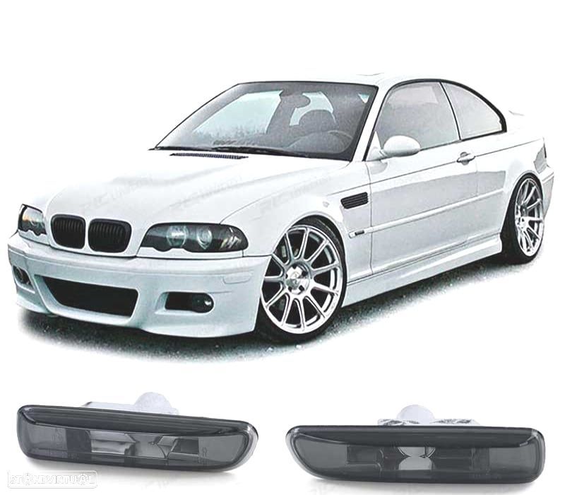 PISCAS LATERAIS BMW E46 98-01 ESCURECIDOS - 1