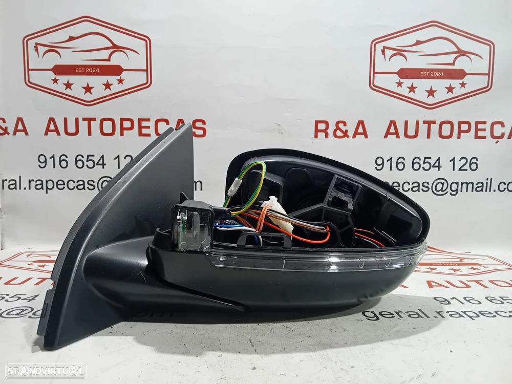 Espelho Retrovisor Esquerdo Peugeot 308 II 2 Original - 3