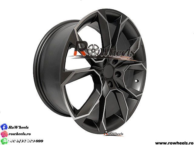 Jante SKODA Model VRS 19 R19 Gunmetal Machined Face - 2