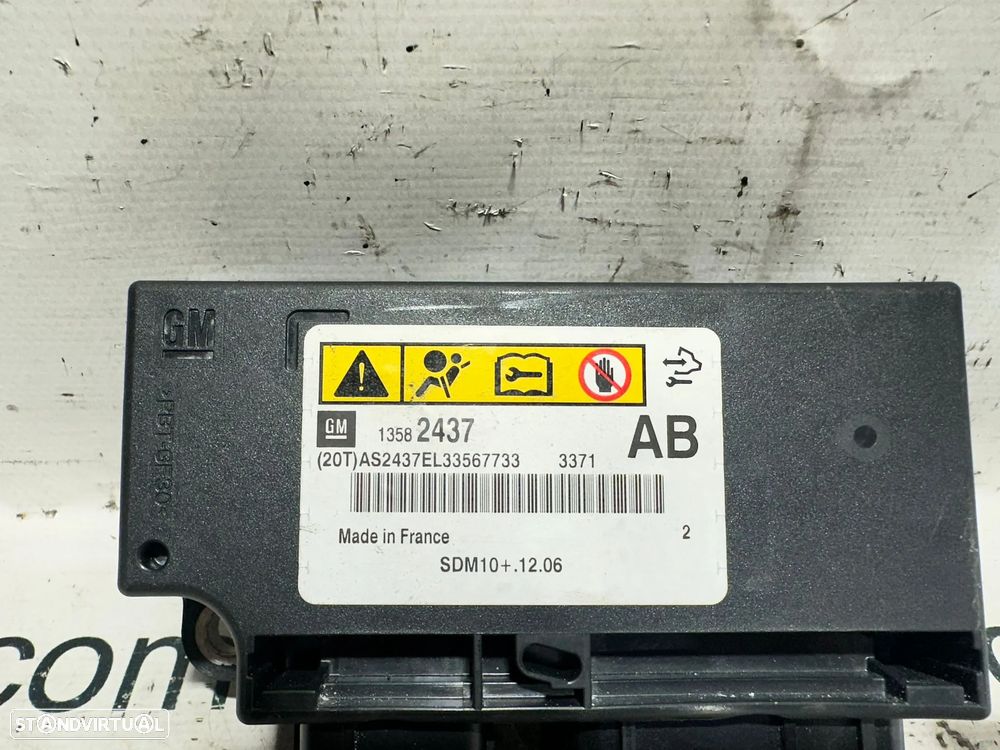 .Módulo Centralina Airbag SRS Original GM Opel 13582437 2004 - 2019 - 8