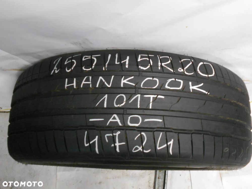 OPONY 255/45R20 HANKOOK VENTUS S1 EVO 3 EV AO DOT 4724 6.8MM - 2