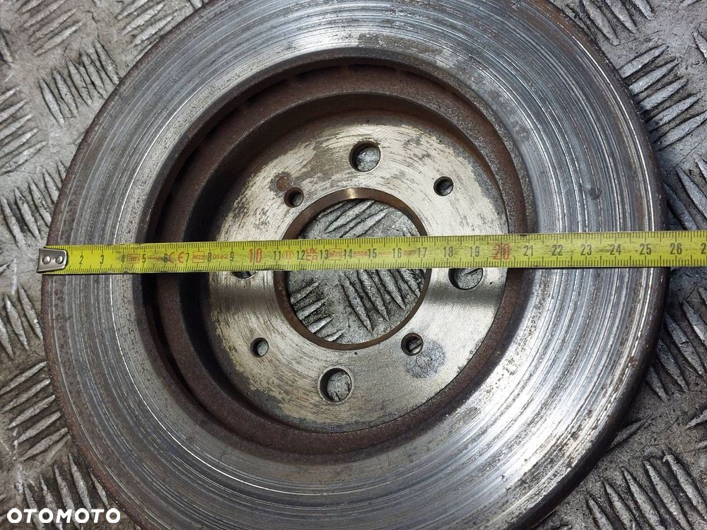 TARCZE HAMULCOWE PRZÓD + KLOCKI + ZACISKI HONDA CITY IV 1.4 16V - 3