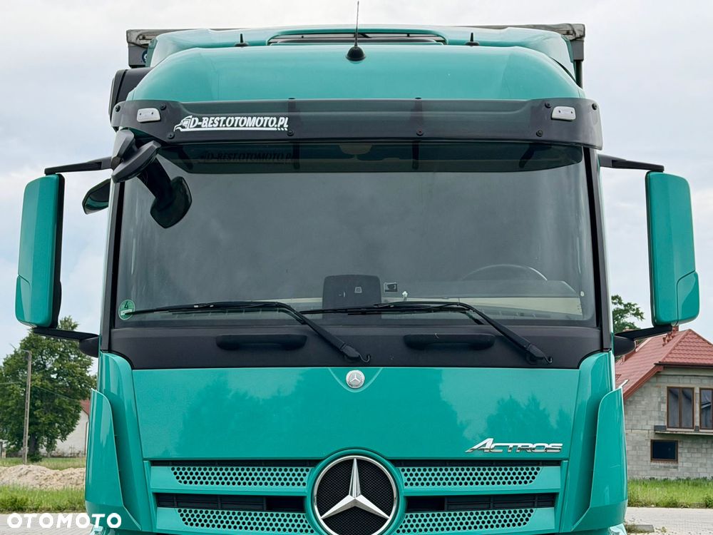 Mercedes-Benz ACTROS 1845 / FIRANKA / 18 EUROPALET / ALUSY / 8 000 KG ŁADOWNOŚCI / 2018 ROK / SPROWADZONY / AUTOMAT / SYPIALKA / EURO 6 - 15