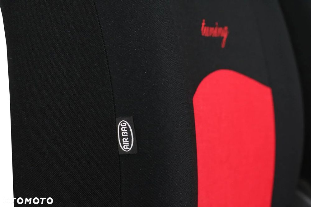 KOSZULKI POKROWCE NA FOTELE SAMOCHODOWE UNIWERSALNE NA PRZÓD MATERIAŁOWE - 11