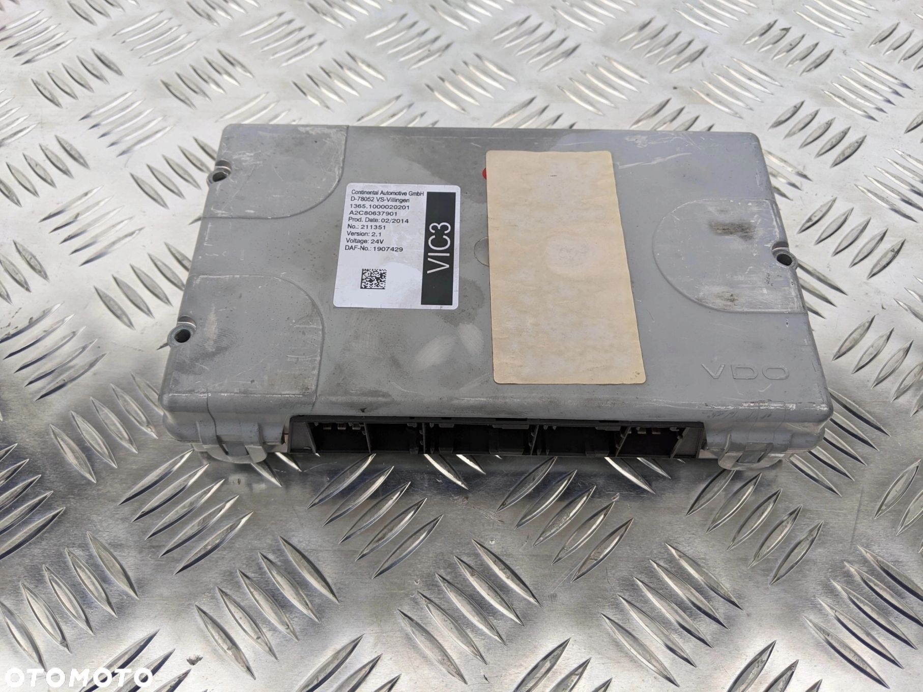 STEROWNIK KOMPUTER VIC 3 DAF XF 106 EURO 6 - 1