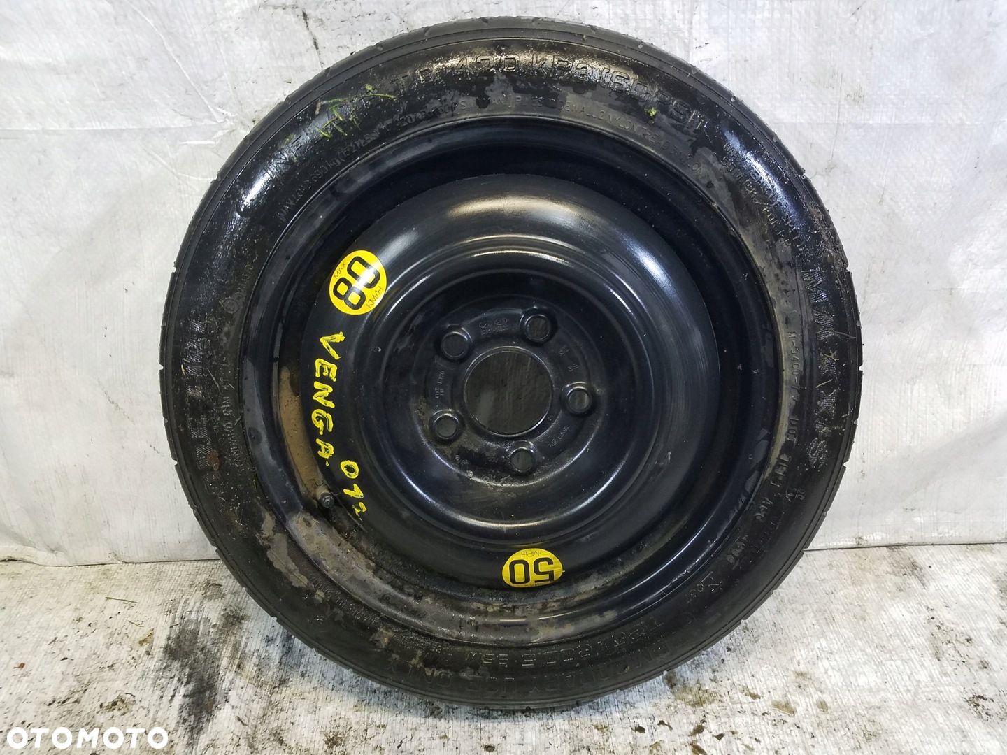 KOŁO DOJAZDOWE DOJAZDÓWKA KIA VENGA R15 15 - 1