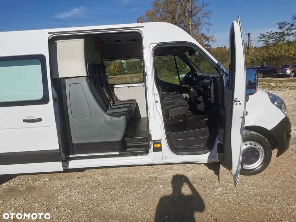 Renault Master L3H2 doka 7-osobowy Długi klima 2.3dCi-125KM Brygadówka - 10