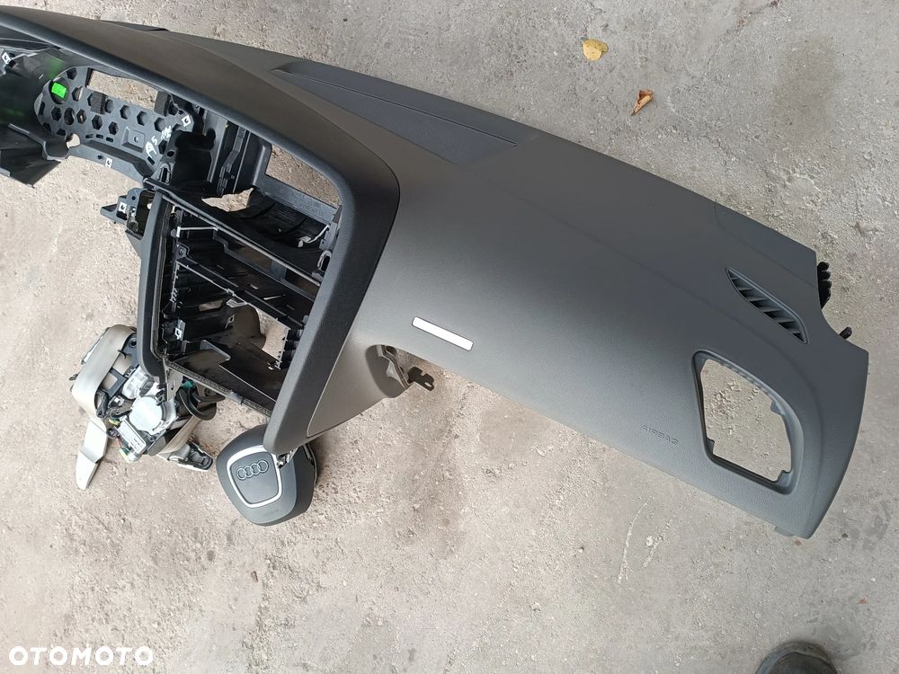 DESKA ROZDZIELCZA KONSOLA ZESTAW AIRBAG PODUSZKI AUDI A5 8T - 4