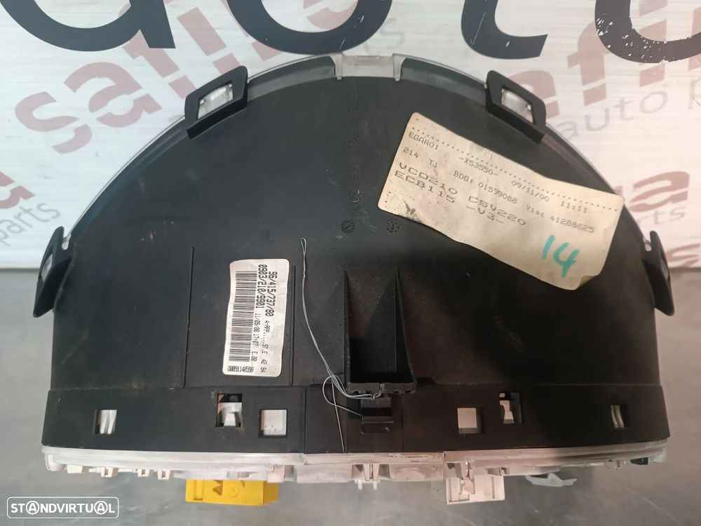 QUADRANTE PEUGEOT 206 1.1i 1.4i (2 FICHAS) 9641573780 - 4