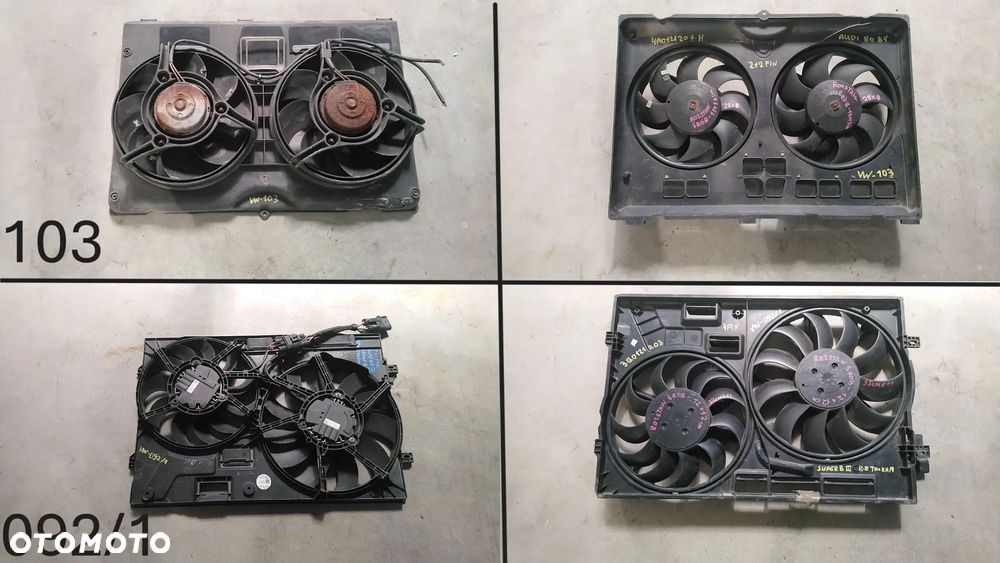 VW-001-399 WENTYLATOR CHŁODNICY VW AUDI SEAT SKODA - 18