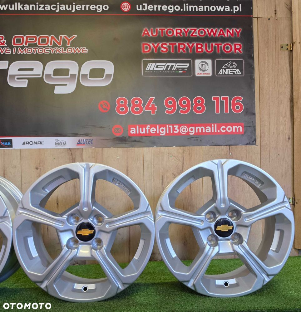 Nowe alufelgi CHEVROLET 15x4x100 - Spark, Kalos - 7