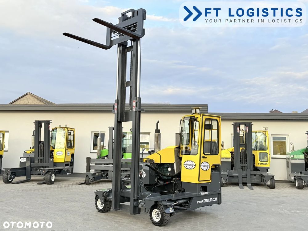 Combilift WÓZEK CZTEROKIERUNKOWY - WIELOKIERUNKOWY / COMBILIFT C4000 / DIESEL / DUPLEX 4100MM / TRAWERSA / STAN IDEALNY / Szeroka oferta wózków czterokierunkowych i bocznych, dopasowanych do różnorodnych potrzeb i zastosowań - 40
