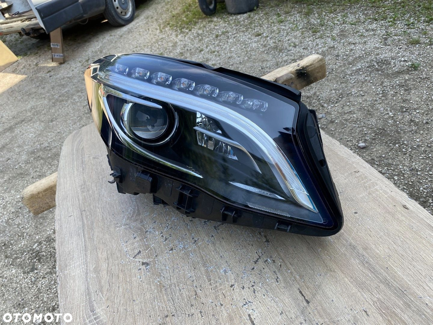 LAMPA PRZEDNIA PRAWA MERCEDES GLA W156 A156 XENON LED A1569062400 - 3