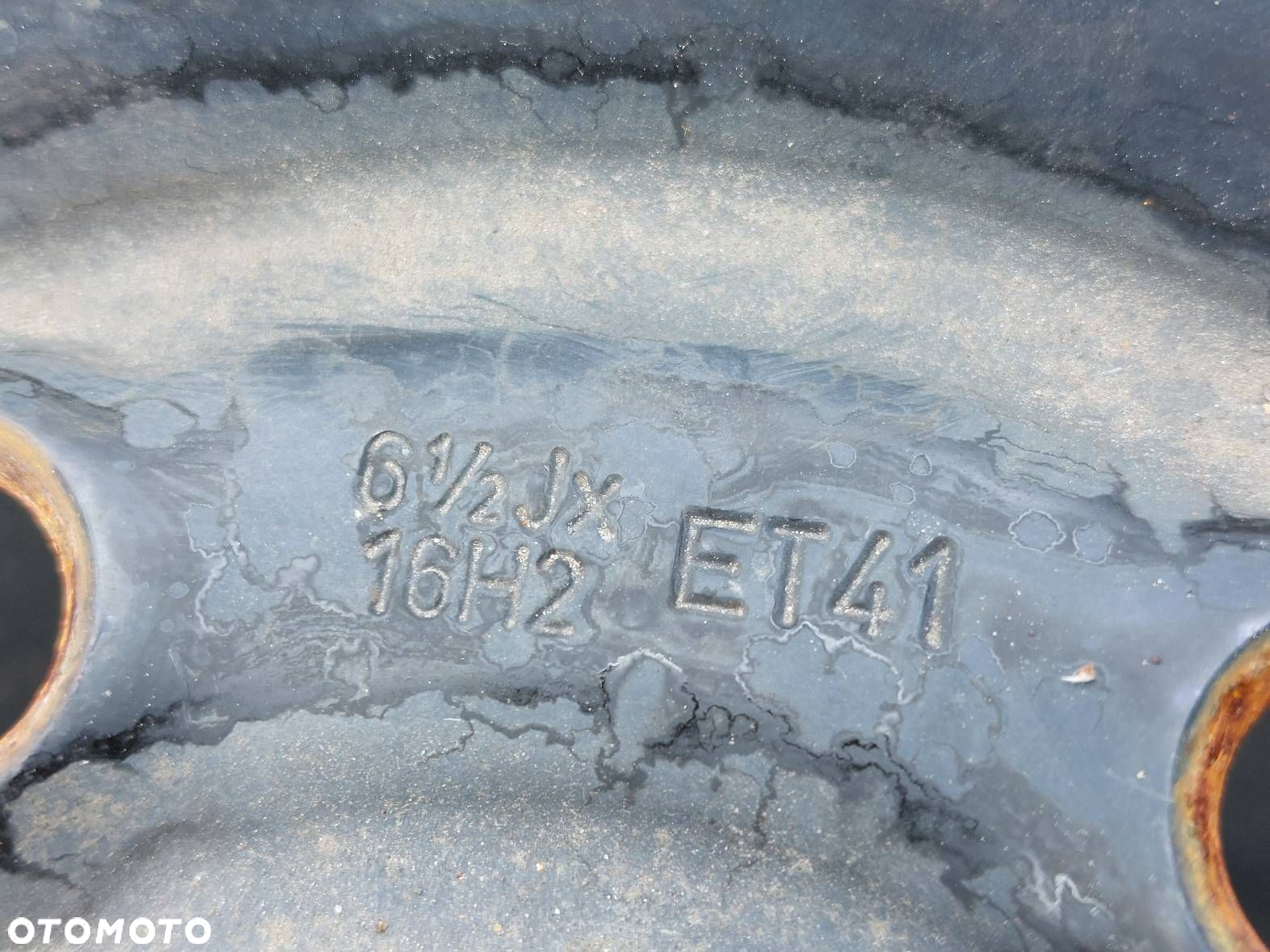 FELGA STALOWA 2 SZT 5x112 6,5Jx16 ET41 FI57,1 VOLKSWAGEN 3Q0601027C - 2
