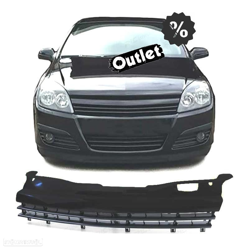R148036C3 GRELHA FRONTAL SEM SÍMBOLO PARA OPEL ASTRA H 04-07 ASTRA H SEDAN E HAT - 7