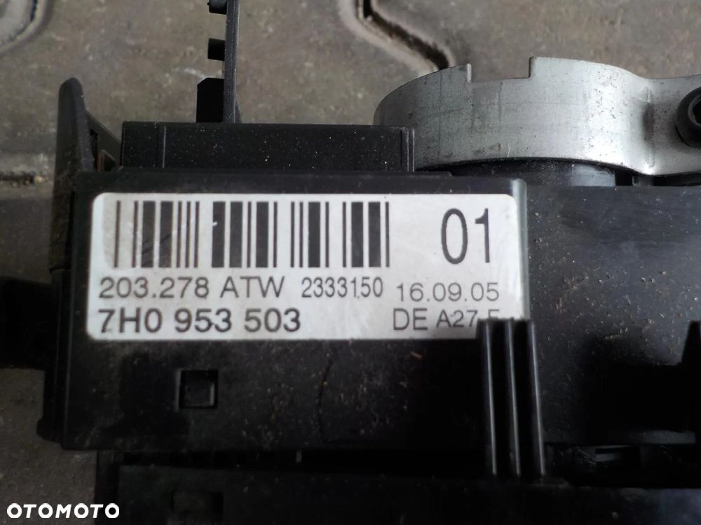 VW T5 MANETKA PAJĄK PRZEŁĄCZNIK ZESPOLONY ŚWIATEŁ - 4