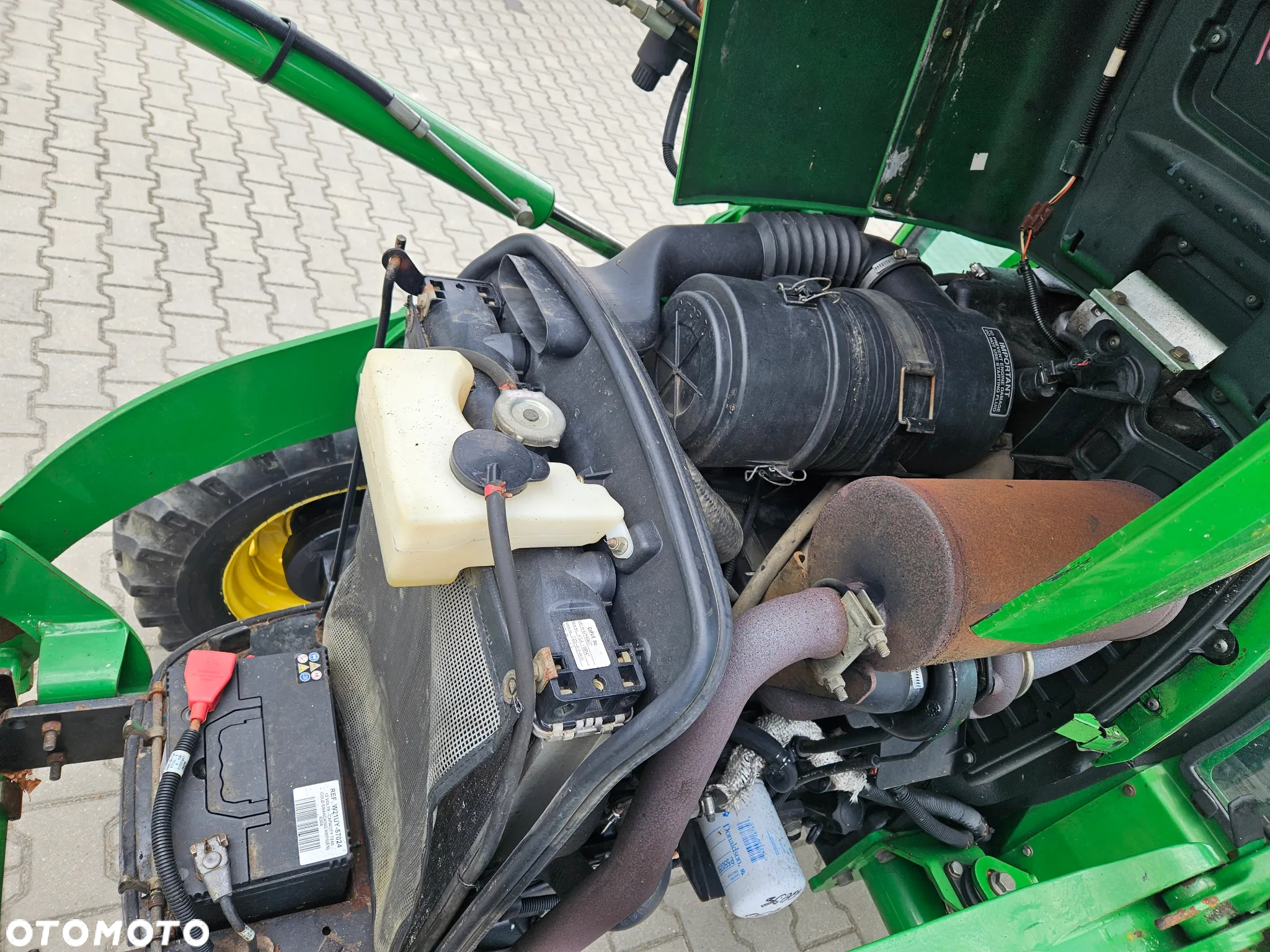 John Deere 4520 / SPROWADZONY Z FRANCJI / 3 710 MTH / PRZEDNI TUR - 17