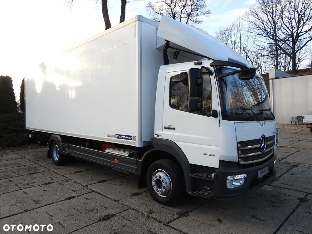 Mercedes-Benz ATEGO 12.24 KONTENER CHŁODNIA -10*C WINDA 16 PALET FUNKCJA GRZANIA ZASILANIE 230V WEBASTO KLIMATYZACJA TEMPOMAT LEDY PNEUMATYKA AUTOMAT BLIŹNIACZE KOŁA  240 - 5
