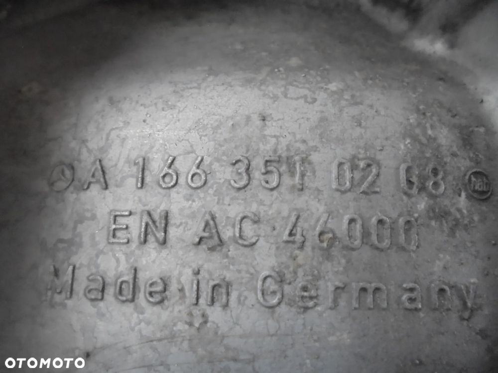 MERCEDES ML GL W166 MOST DYFER TYL 4,7 BENZYNA 1663501414 - 2