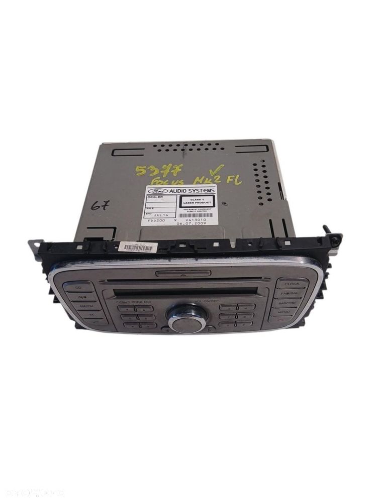RADIO CD FORD FOCUS MK2 LIFT - 2