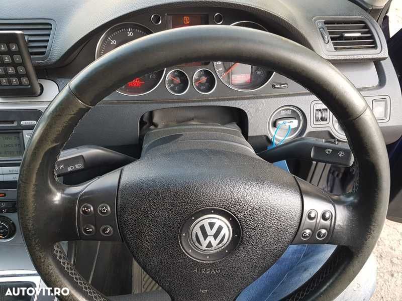 Volan 3 Spite cu Comenzi FARA Airbag VW Passat B6 2005 - 2010 - 4