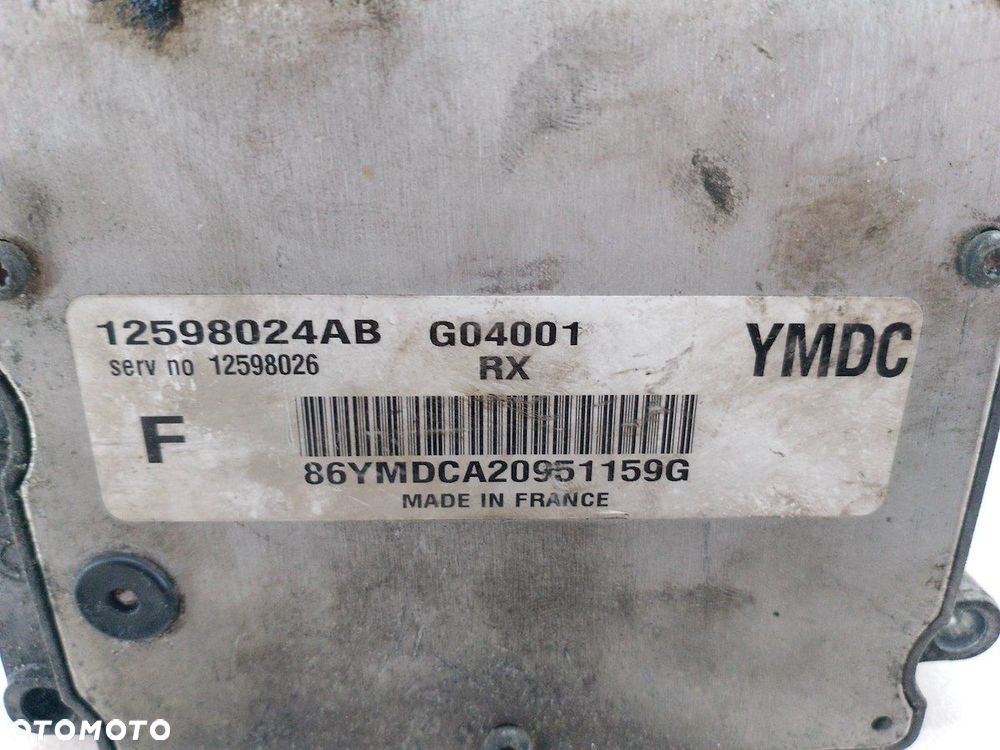 KOMPUTER, STEROWNIK FIAT CROMA 2005- 2.2 MPI 16V 55202645  12598024AB - 9