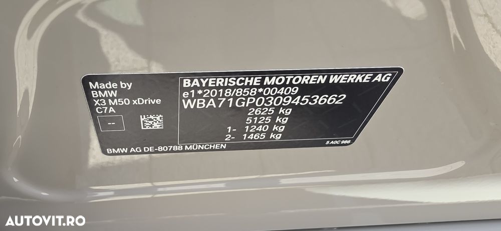 BMW X3 M M50 xDrive - 11