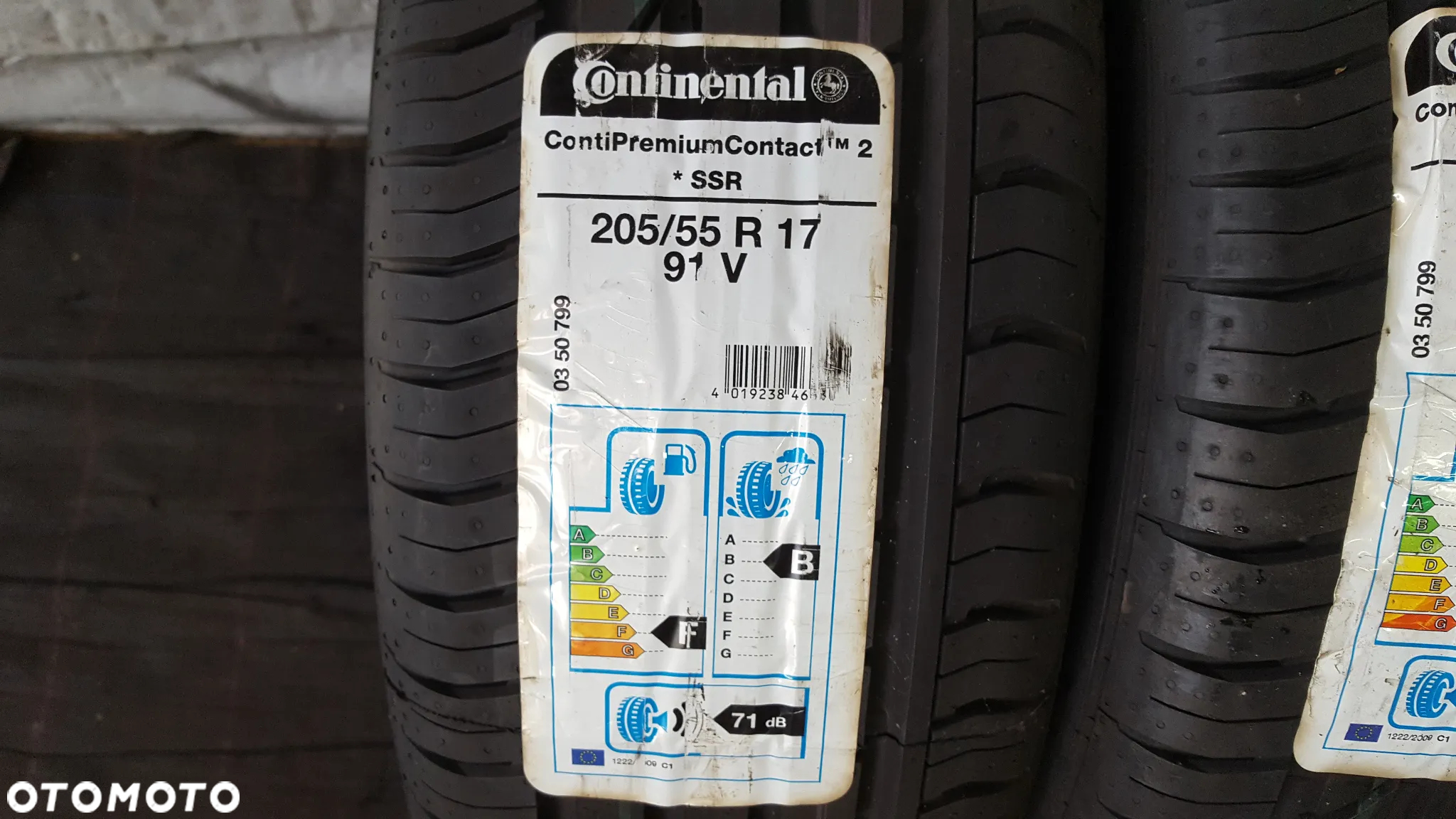 OPONY LETNIE 205/55R17 CONTINENTAL CONTIPREMIUM CONTACT TM2 RSC LATO 2SZT PARA - 8