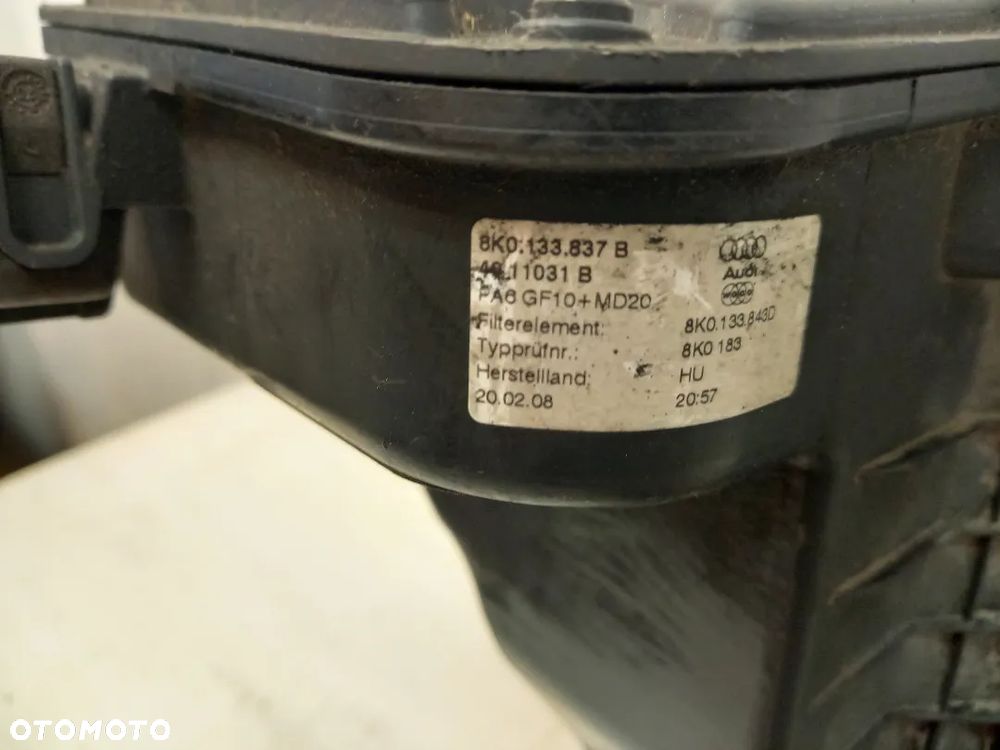 Audi A4 8K0 A5 8T0 TDI filtr powietrza obudowa - 2