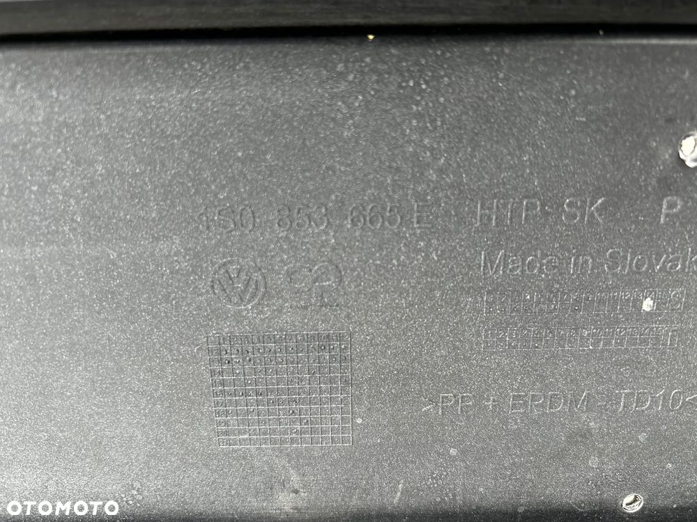 VOLKSWAGEN UP UP! CROSS 1S 1S0853665 ZDERZAK PRZÓD PRZEDNI - 5