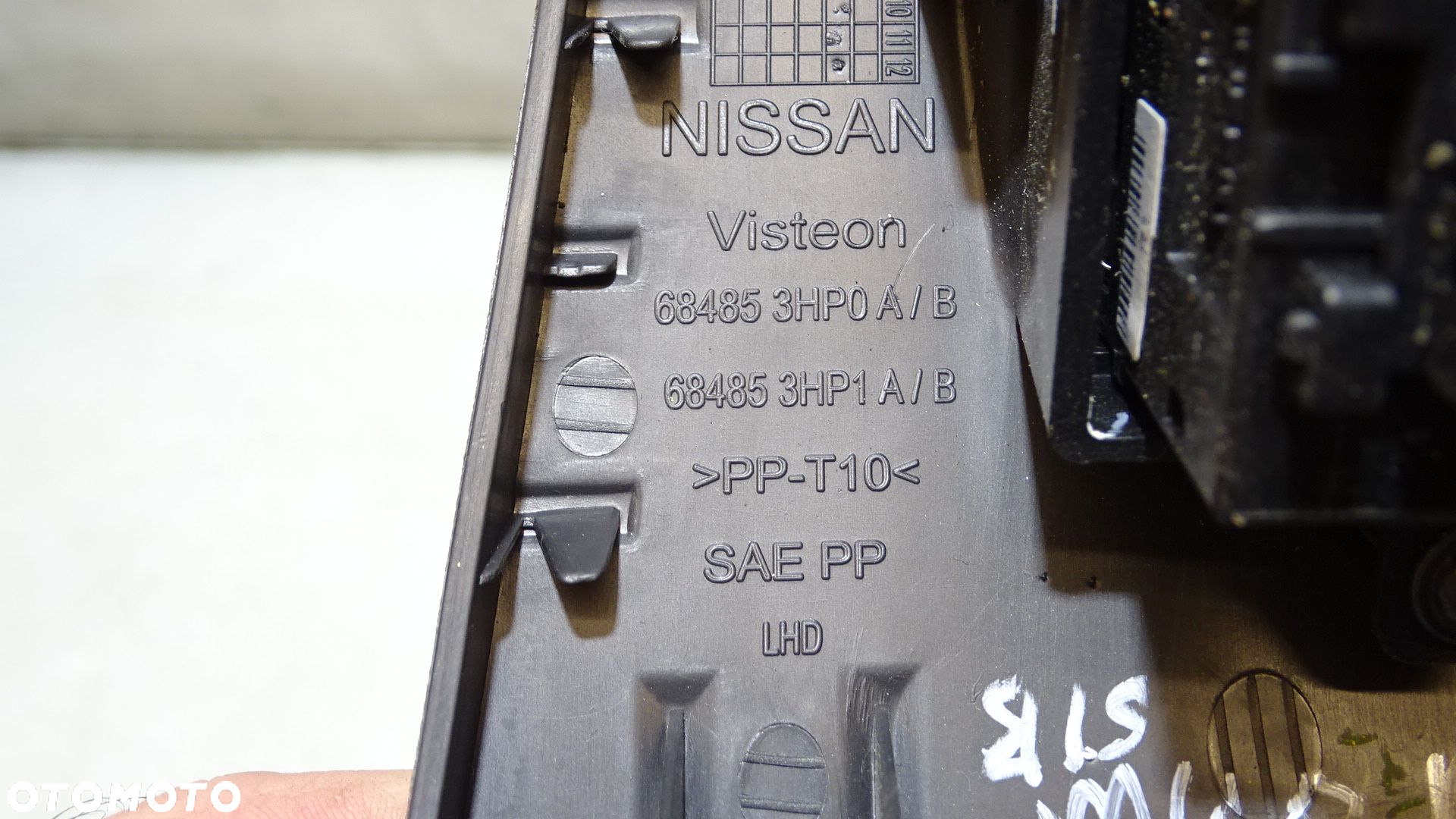 PANEL STEROWANIA LUSTEREK NISSAN MICRA K13 684853HP0 - 4