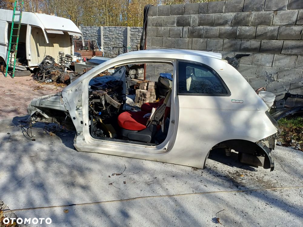 Fiat 500 ćwiartka lewa, prawa, podłużnica, słupek, próg, wanna - 4