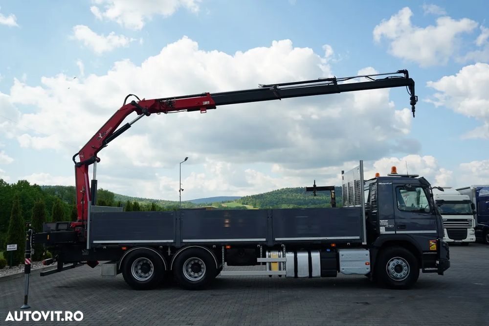 Volvo FMX 430 / LIVRARE - 7,15 M / HYVA HC-183 CUPĂ / ROTATOARE / FURCĂ PENTRU PALEȚI / TELECOMANDĂ - 6