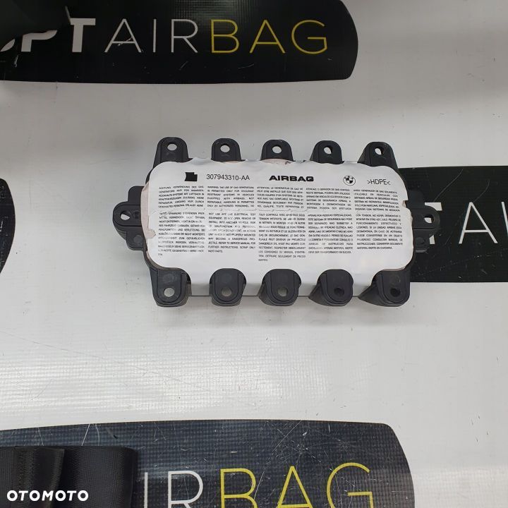 BMW X1 F48 DESKA ROZDZIELCZA KONSOLA KOKPIT PULPIT PODUSZKI AIRBAG AIR BAG PASY KIT SET - 8