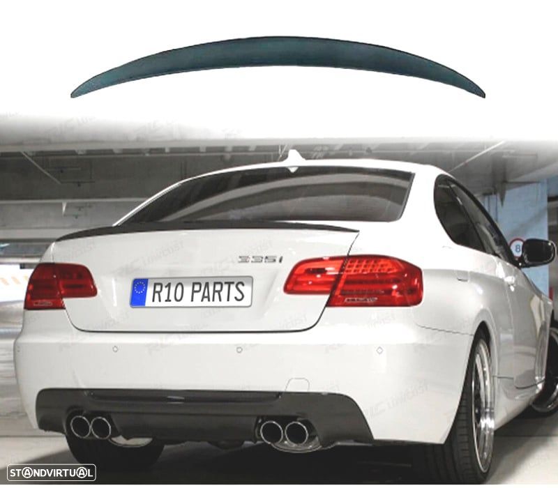 SPOILER TRASEIRO BMW E92 E93 LOOK M PERFORMANCE 06-10 - 1