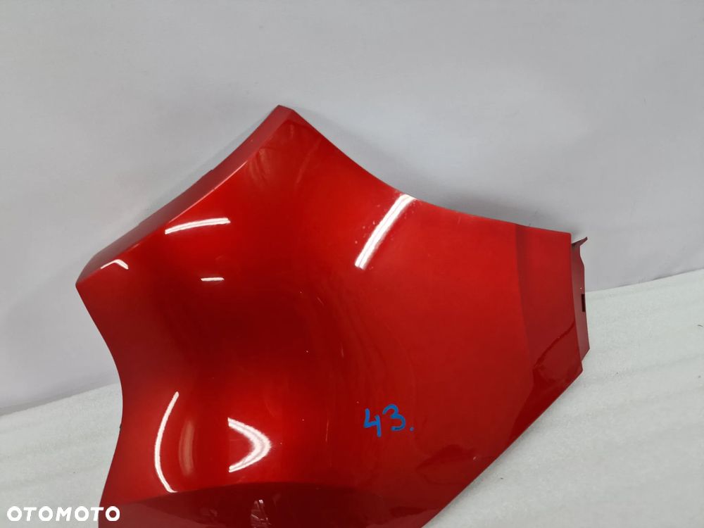 RENAULT KADJAR 14- BOCZNA CZĘŚĆ / NAROŻNIK PRAWY ZDERZAKA TYLNEGO , BORDO METALIK , NR 850164128R , NR AUKCJI BZ43 - 4