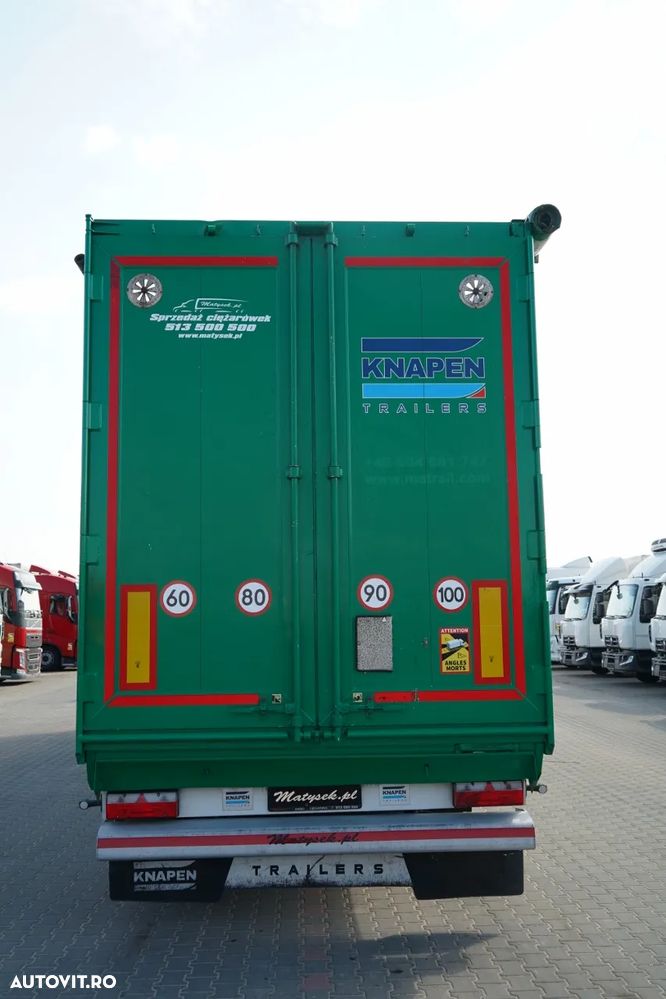 Knapen PODEA DE TRECERE / 94 m3 / 2021 / AXĂ RIDICATĂ / AXE SAF / JANTE DIN ALIAJ / - 12