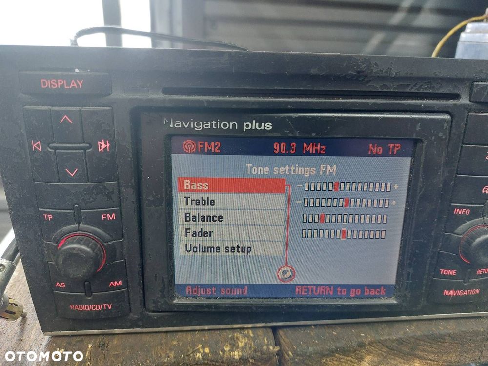 RADIO ODTWARZACZ AUDI NAVIGATION PLUS + KOD AUDI A4 B6 8E0035192B - 10