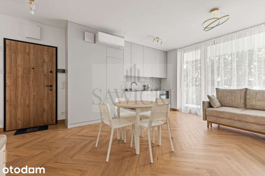 Apartament z dużym balkonem i garażem