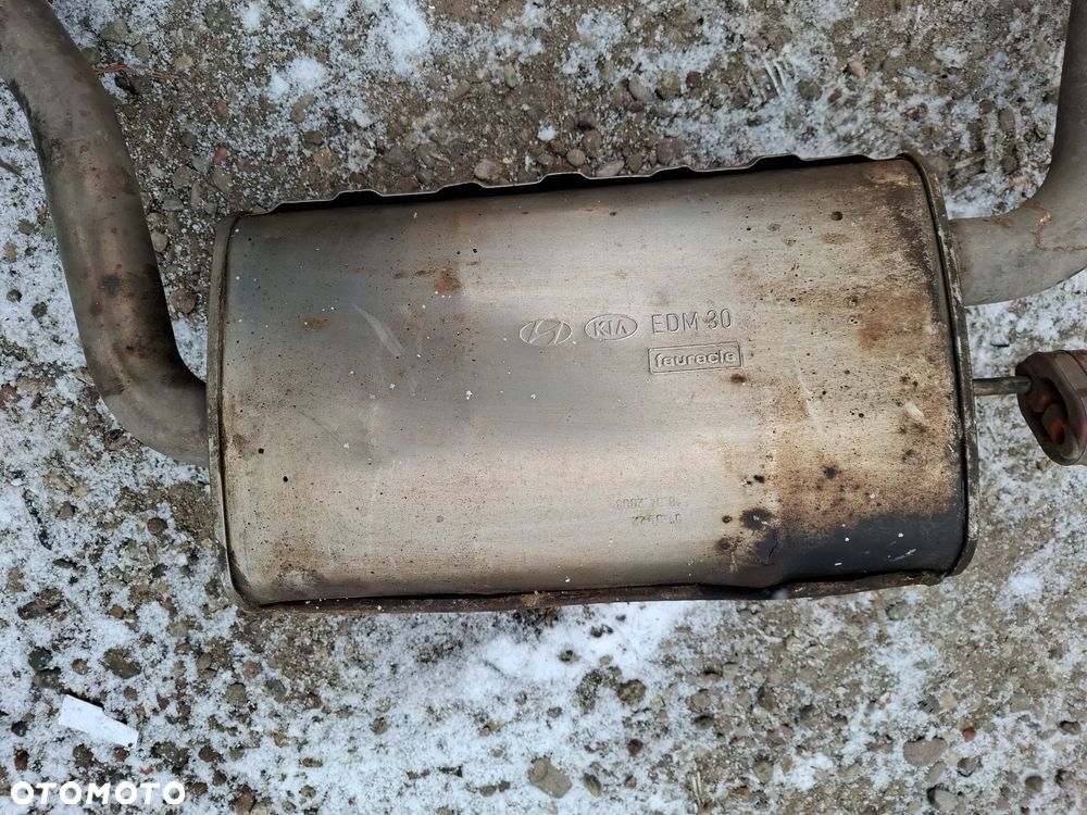 KIA PRO CEED I 3-DRZWI 1.6 CRDI TŁUMIK KOŃCOWY Z PUSZKĄ  RURA WYDECHOWA - 2