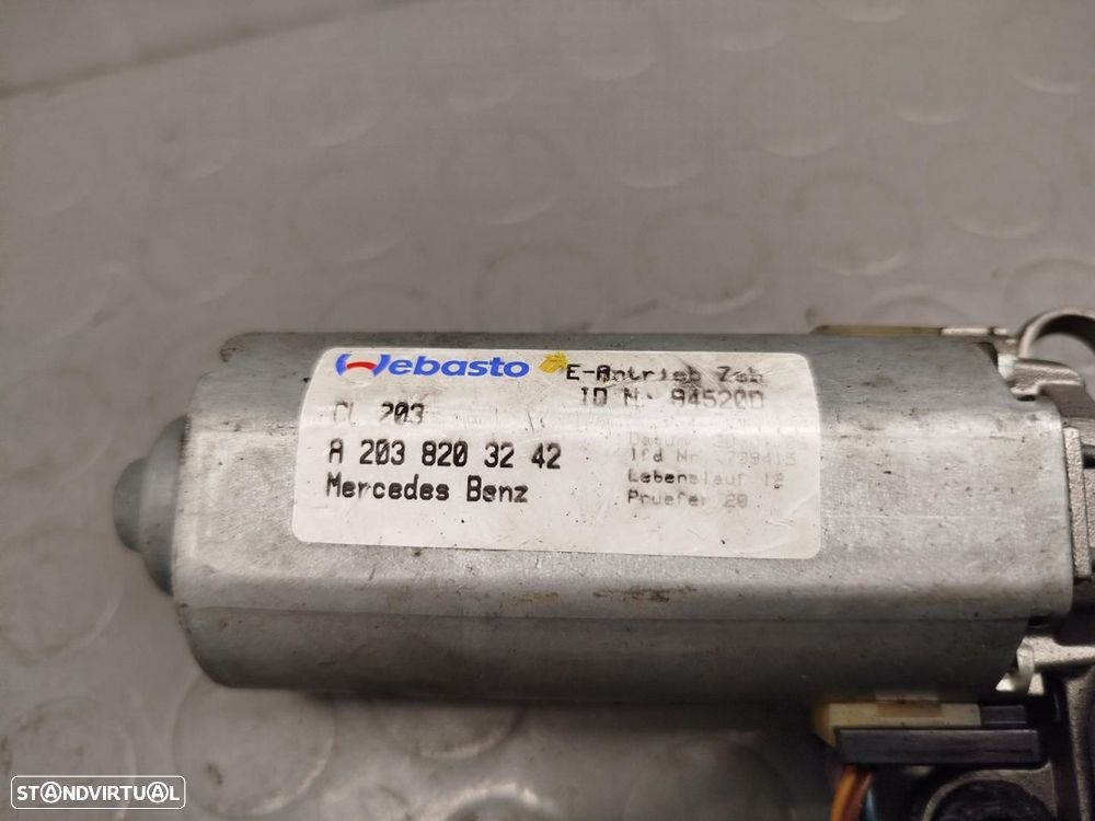 MOTOR TETO ELÉTRICO MERCEDES-BENZ CLASE C BM 203 SPORTCOUPE - 2