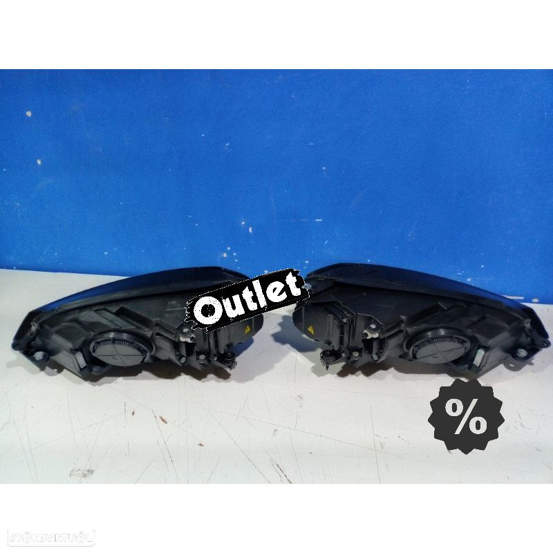 R012837C3 FAROIS PARA VOLKSWAGEN VW GOLF 7 12-17 DRL DINAMICOS PRETO LOOK 7.5 R - 3