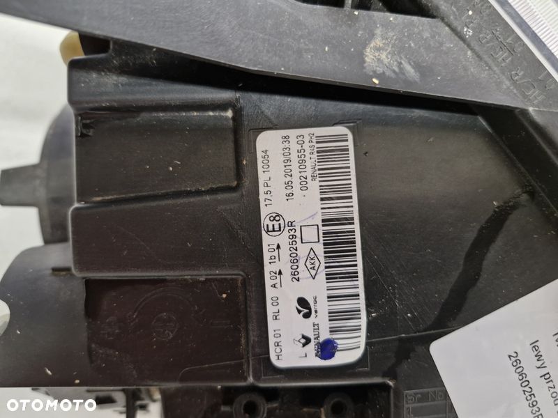 twingo 3 iii lift lampa lewy przód lewa przednia led reflektor europa 260602593r - 8