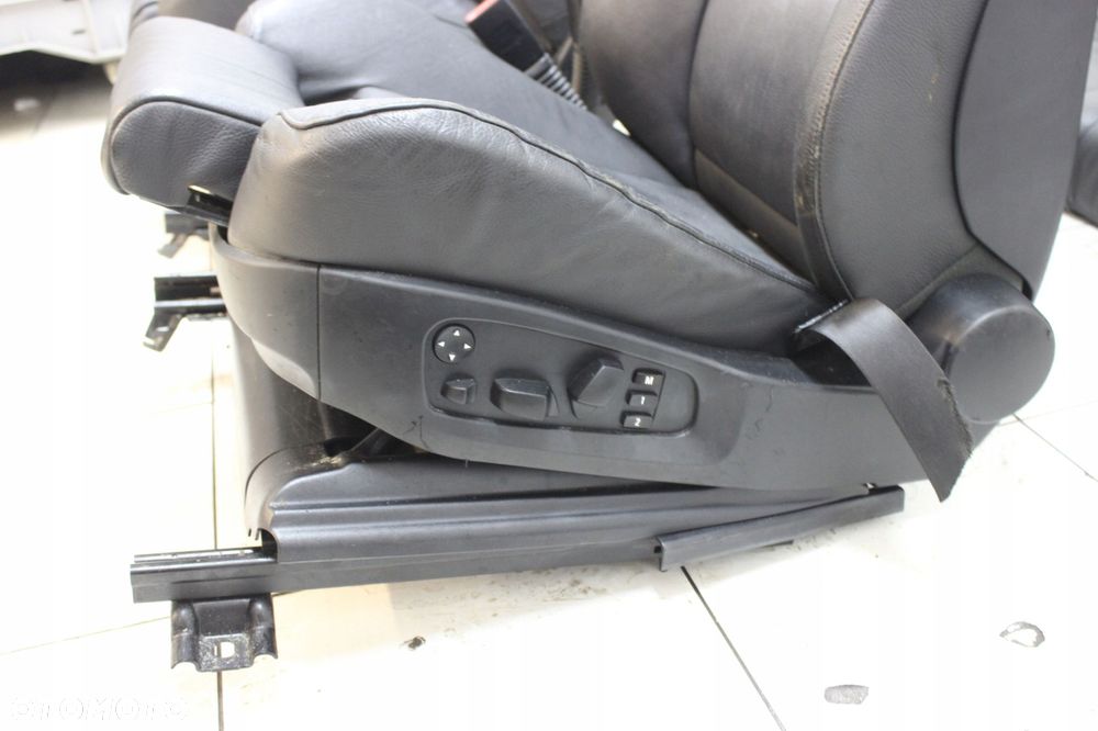 KOMPLET FOTELI FOTELE PRZÓD TYŁ KANAPA BMW E61 LIFT EUROPA M PAKIET SKÓRA - 4