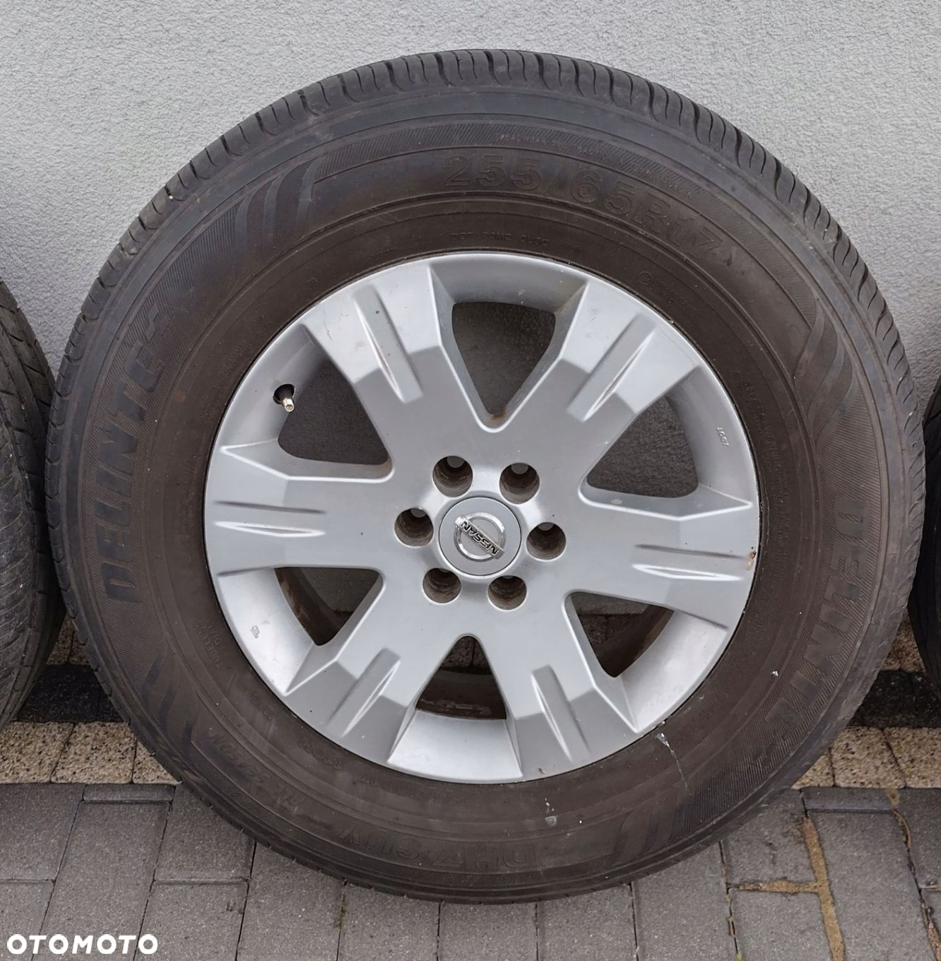 NISSAN PATHFINDER R51 NAVARA D40 KOŁA OPONY KOMPLET 17" DELINTE 255/65 - 6