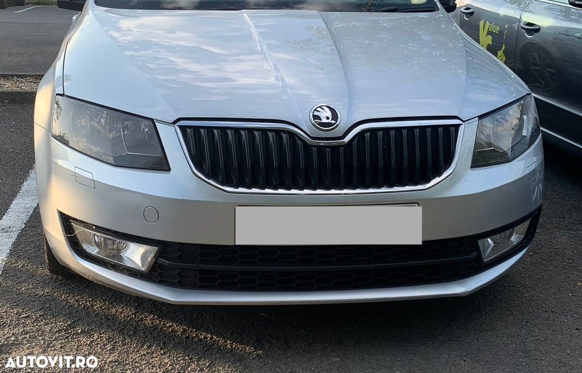 DEZMEMBREZ Piese Auto Skoda Octavia 3 Motor 1.6 Diesel cod CLH Euro 6 Cutie viteze Automata 7G Fata Completa Bara Fata capota Far aripa portiera fata spate Stanga dreapta portbagaj Interior piele Navigatie - 1