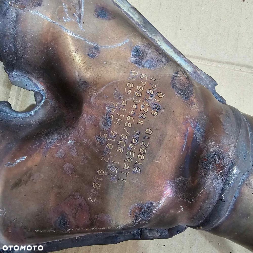 maserati ghibli iii 3.0d m157 katalizator adblue dpf fap - 2