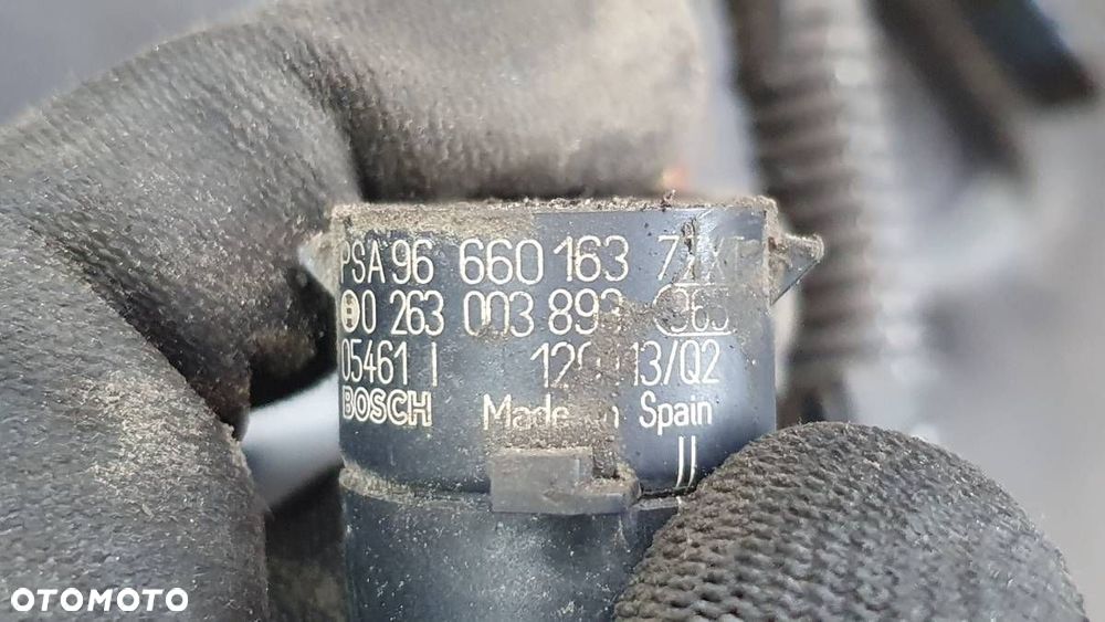 ZDERZAK TYŁ TYLNY CITROEN DS5 KGYC CHROM PDC KOMPLETNY - 14